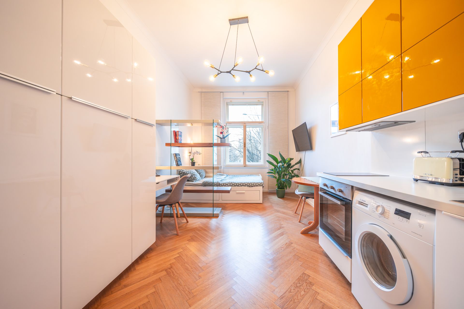 Pronájem bytu 1+kk, 23 m², Praha 4, náměstí Bratří Synků