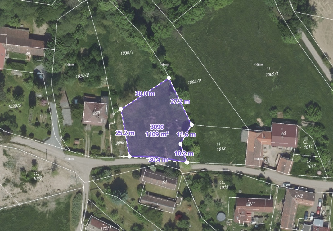 Prodej pozemku k bydlení, 1196 m², Neveklov